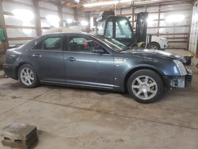1G6DC67A980194245 - 2008 CADILLAC STS BLUE photo 4