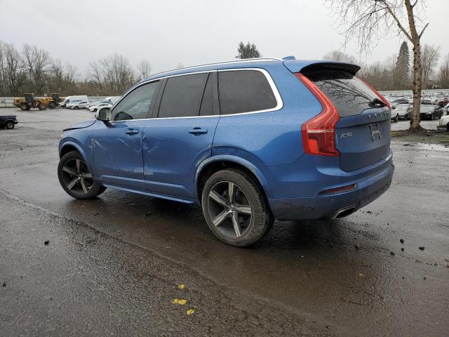 YV4A22PM0G1047243 - 2016 VOLVO XC90 T6 BLUE photo 2