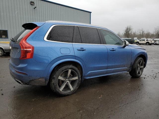 YV4A22PM0G1047243 - 2016 VOLVO XC90 T6 BLUE photo 3