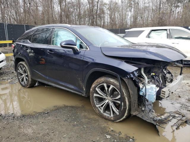 2T2BZMCA6HC107075 - 2017 LEXUS RX 350 BASE BLUE photo 4