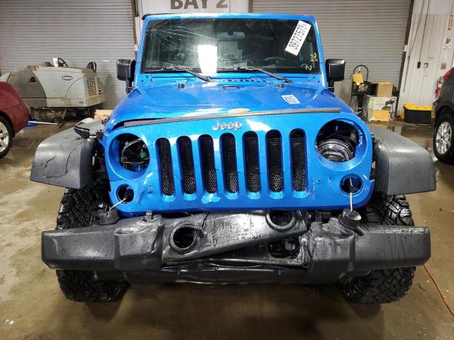 1C4AJWAG4FL501884 - 2015 JEEP WRANGLER SPORT BLUE photo 5