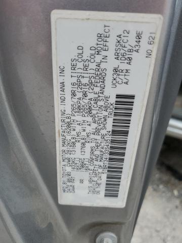 5TBRT34133S435124 - 2003 TOYOTA TUNDRA ACCESS CAB SR5 SILVER photo 12