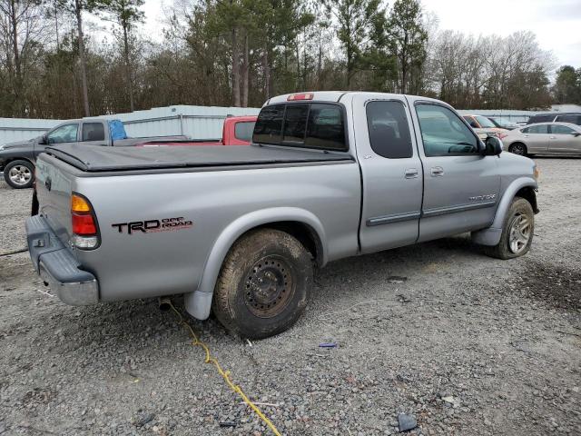 5TBRT34133S435124 - 2003 TOYOTA TUNDRA ACCESS CAB SR5 SILVER photo 3