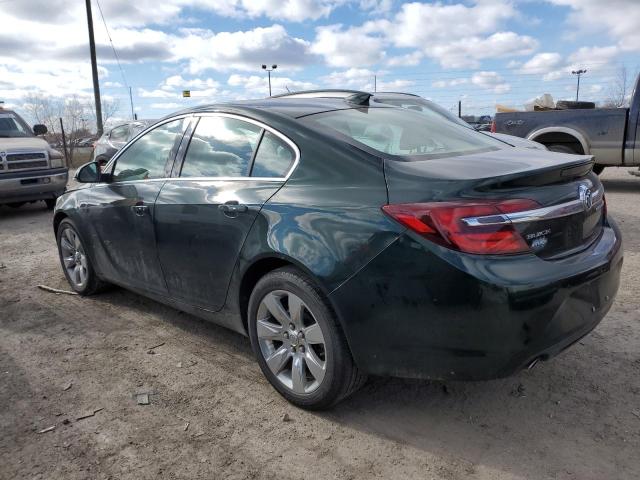 2G4GN5EX6F9273974 - 2015 BUICK REGAL PREMIUM GREEN photo 2