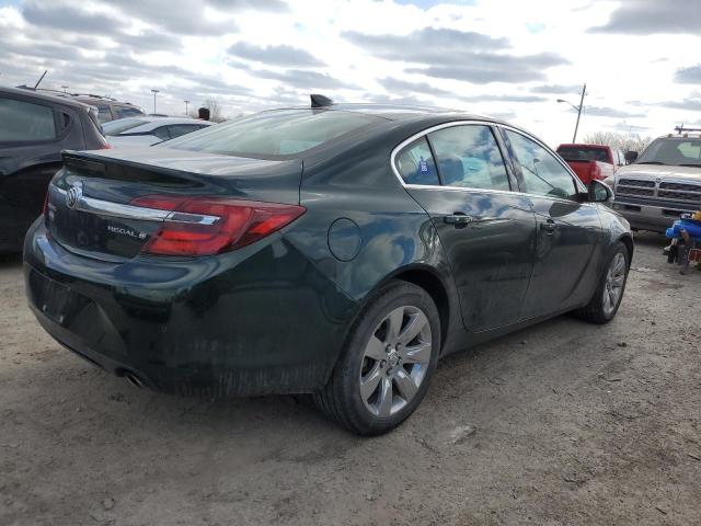 2G4GN5EX6F9273974 - 2015 BUICK REGAL PREMIUM GREEN photo 3