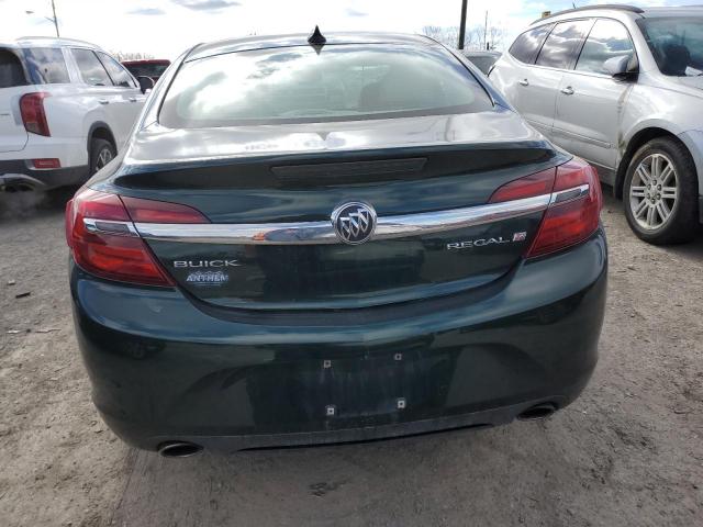 2G4GN5EX6F9273974 - 2015 BUICK REGAL PREMIUM GREEN photo 6