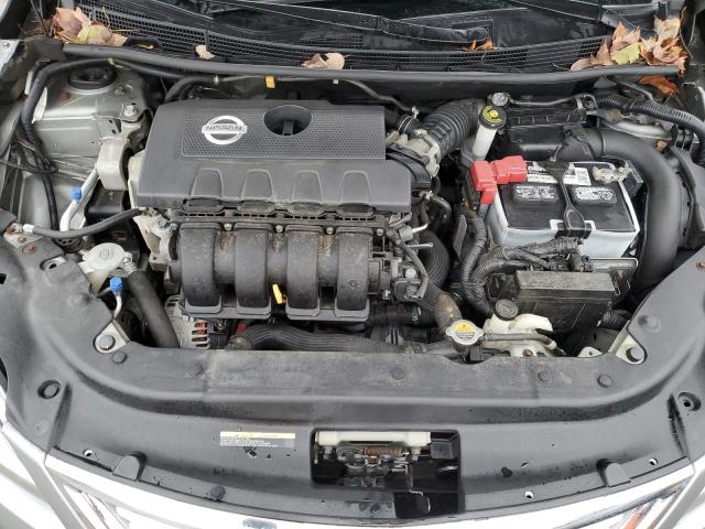 3N1AB7AP0EY298729 - 2014 NISSAN SENTRA S SILVER photo 11