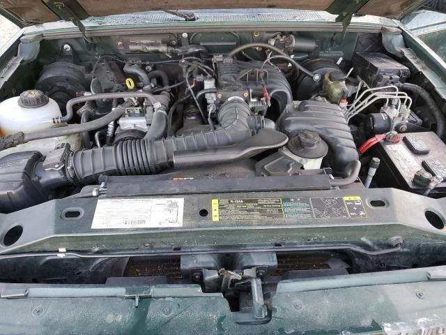 1FTYR10D93PA63238 - 2003 FORD RANGER GREEN photo 11