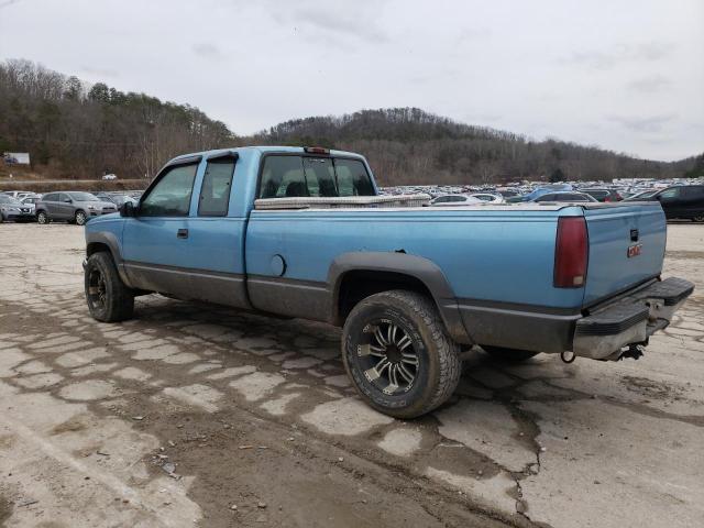 1GTGK29K2SE519775 - 1995 GMC SIERRA K2500 BLUE photo 2