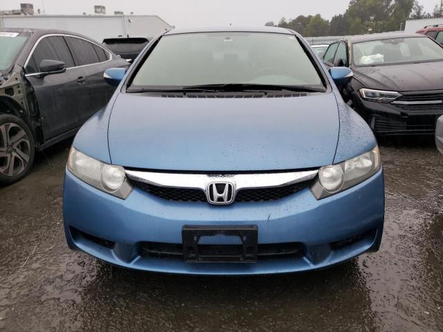 JHMFA36279S011899 - 2009 HONDA CIVIC HYBRID BLUE photo 5