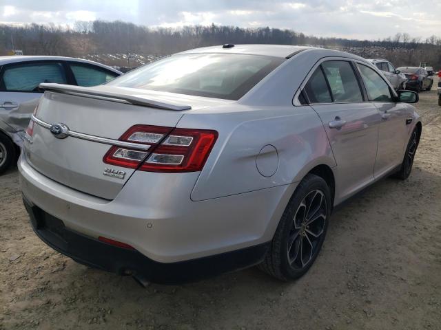 1FAHP2KT9DG211492 - 2013 FORD TAURUS SHO SILVER photo 3