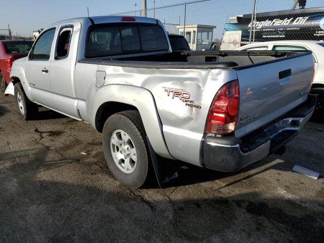 5TEUU42N48Z471859 - 2008 TOYOTA TACOMA ACCESS CAB ვერცხლისფერი ფოტო 2