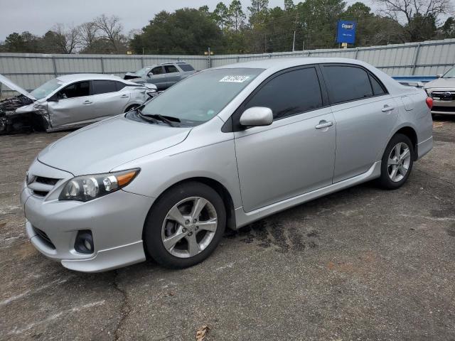 5YFBU4EE4DP144963 - 2013 TOYOTA COROLLA BASE SILVER photo 1