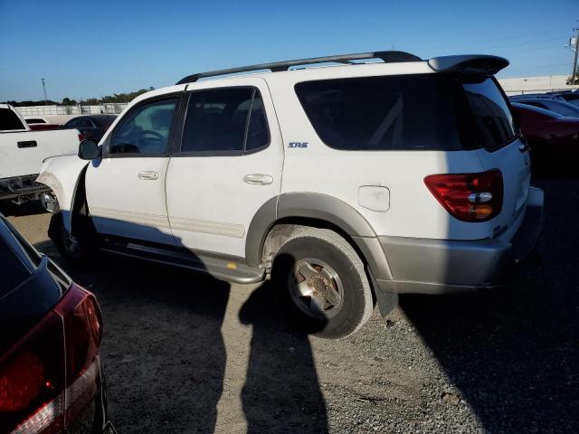 5TDZT34A14S232614 - 2004 TOYOTA SEQUOIA SR5 WHITE photo 2