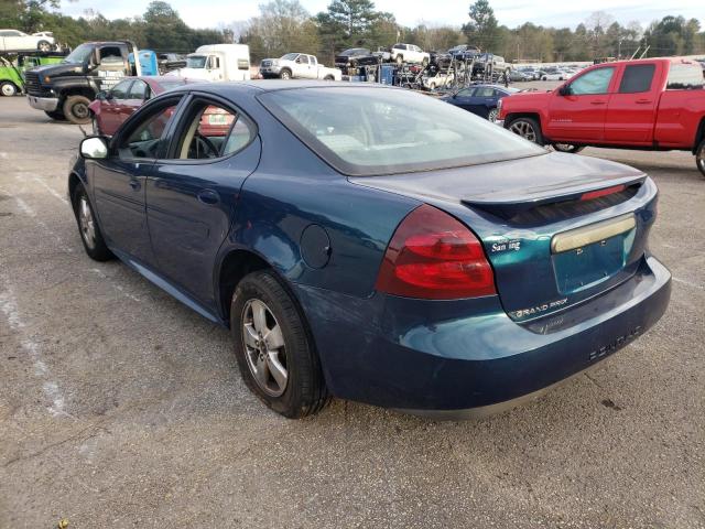 2G2WP522X51154135 - 2005 PONTIAC GRAND PRIX 蓝色 照片 3