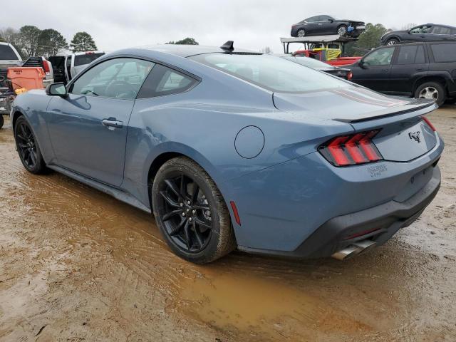 1FA6P8TH8R5123668 - 2024 FORD MUSTANG BLUE photo 2