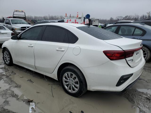 3KPF24AD8KE138800 - 2019 KIA FORTE FE WHITE photo 2