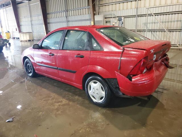 1FAFP33P92W300545 - 2002 FORD FOCUS LX RED photo 2