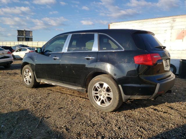 2HNYD28638H555053 - 2008 ACURA MDX TECHNOLOGY BLACK photo 2