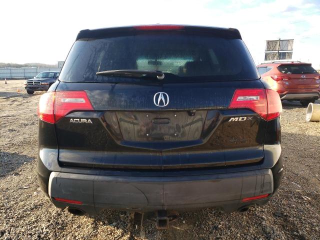 2HNYD28638H555053 - 2008 ACURA MDX TECHNOLOGY BLACK photo 6