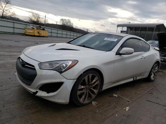 KMHHU6KJ3DU106887 - 2013 HYUNDAI GENESIS CO 3.8L WHITE photo 1