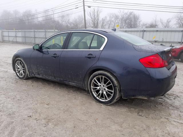 JNKBV61E77M721988 - 2007 INFINITI G35 BLUE photo 2