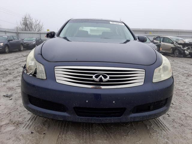 JNKBV61E77M721988 - 2007 INFINITI G35 BLUE photo 5