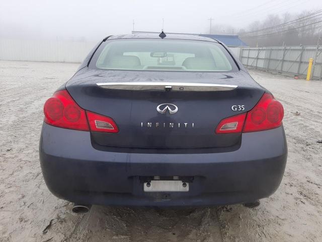 JNKBV61E77M721988 - 2007 INFINITI G35 BLUE photo 6