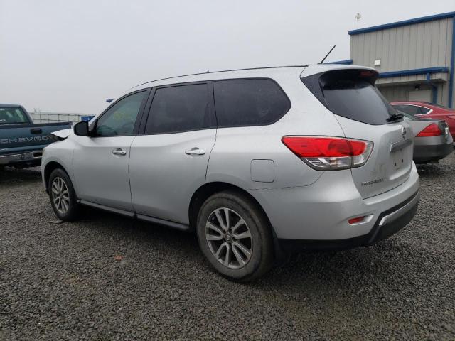 5N1AR2MNXDC642625 - 2013 NISSAN PATHFINDER S Արծաթագույն լուսանկար 2