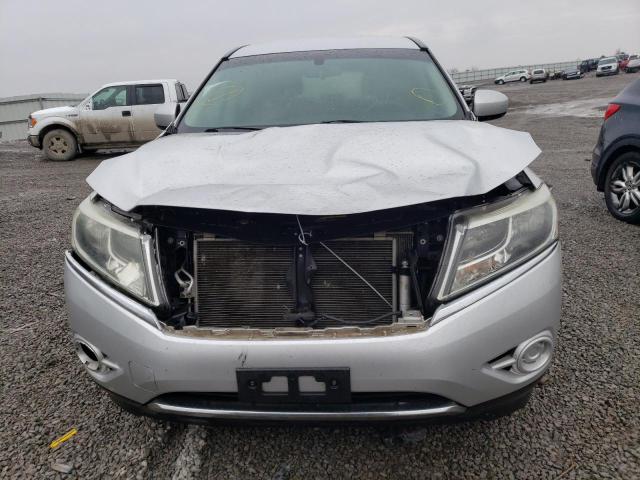5N1AR2MNXDC642625 - 2013 NISSAN PATHFINDER S Արծաթագույն լուսանկար 5