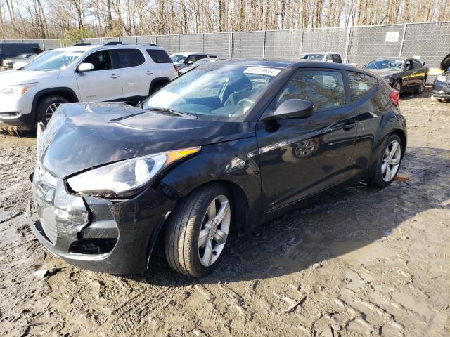 KMHTC6ADXFU229145 - 2015 HYUNDAI VELOSTER BLACK photo 1