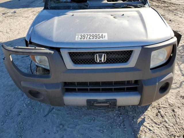 5J6YH18504L016036 - 2004 HONDA ELEMENT EX SILVER photo 11