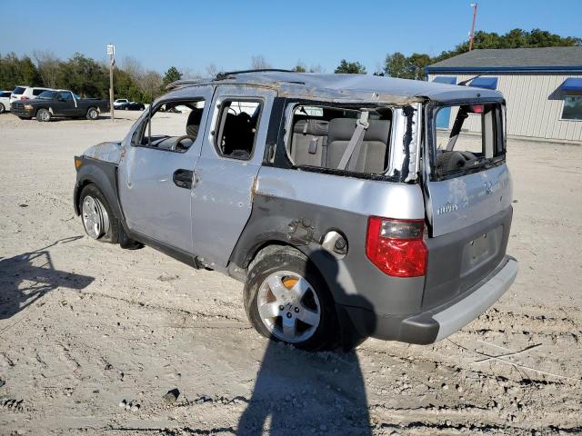 5J6YH18504L016036 - 2004 HONDA ELEMENT EX SILVER photo 2