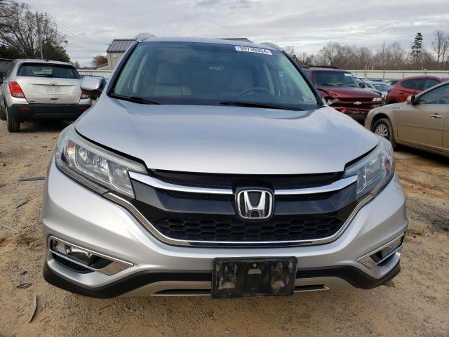 5J6RM4H74FL000153 - 2015 HONDA CR-V EXL SILVER photo 5