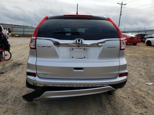 5J6RM4H74FL000153 - 2015 HONDA CR-V EXL SILVER photo 6