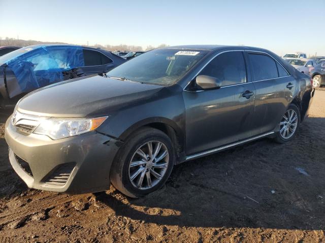 4T4BF1FK8CR176539 - 2012 TOYOTA CAMRY BASE GRAY photo 1