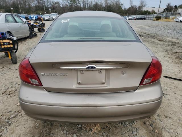 1FAFP55U72A140970 - 2002 FORD TAURUS SES TAN photo 6