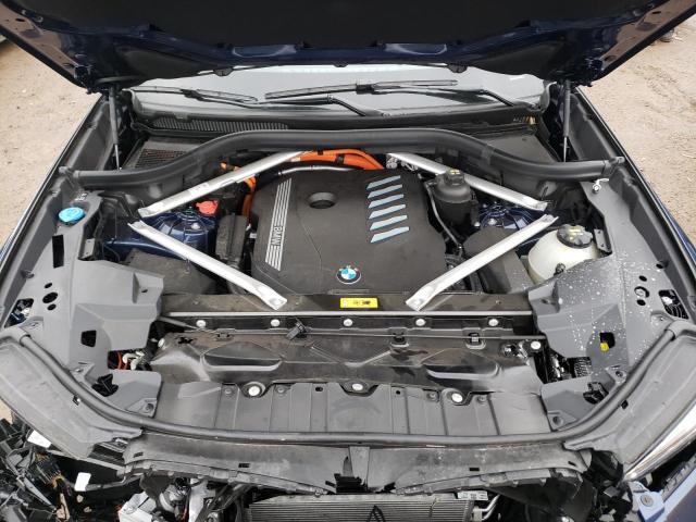 5UXTA6C01M9F95291 - 2021 BMW X5 XDRIVE45E BLUE photo 7