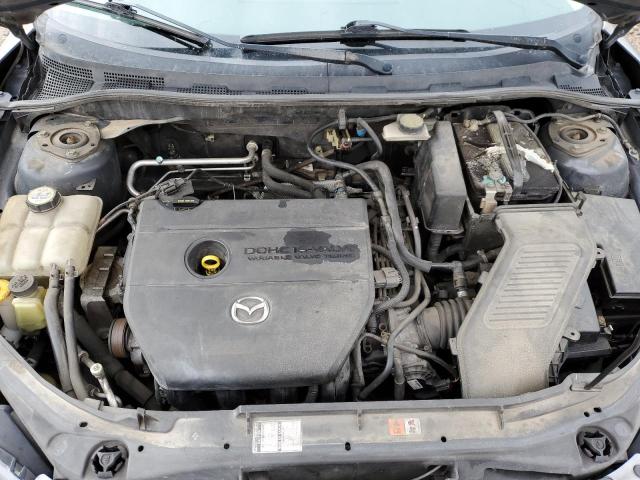 JM1BK12F761483466 - 2006 MAZDA 3 I SILVER photo 11