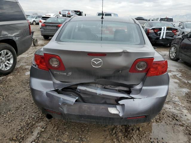 JM1BK12F761483466 - 2006 MAZDA 3 I SILVER photo 6