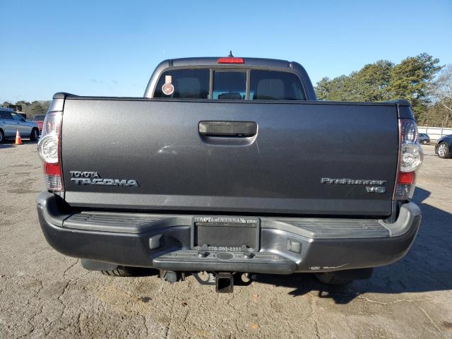 5TFJU4GN1CX026118 - 2012 TOYOTA TACOMA DOUBLE CAB PRERUNNER SILVER photo 6