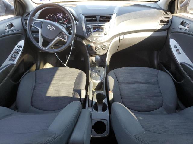 KMHCT5AE6FU201538 - 2015 HYUNDAI ACCENT GS GRAY photo 8