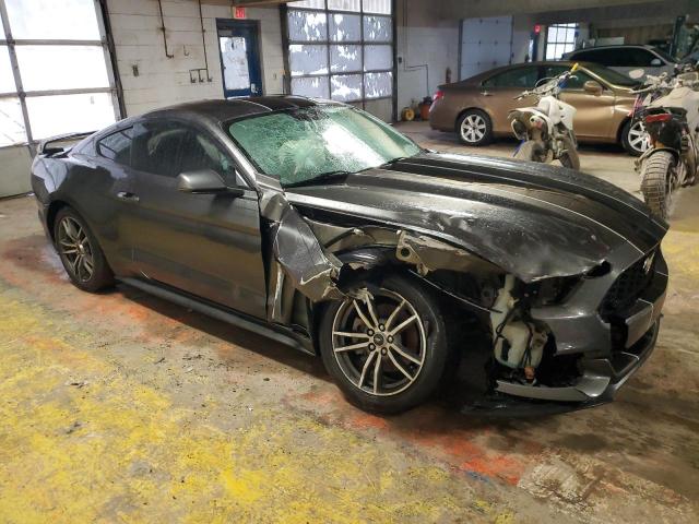 1FA6P8TH7F5417414 - 2015 FORD MUSTANG GRAY photo 4