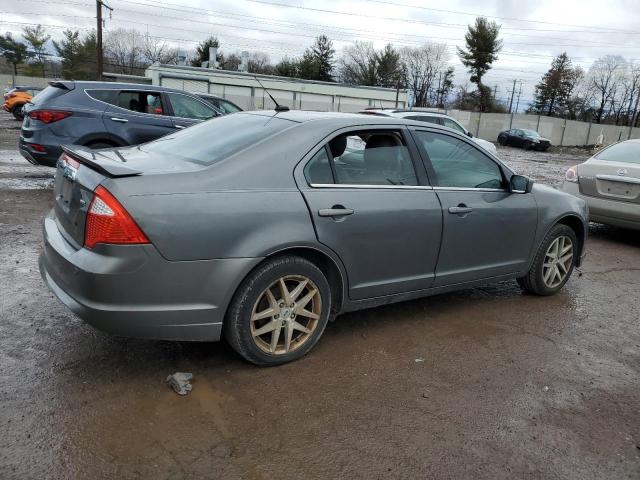 3FAHP0JA4CR314458 - 2012 FORD FUSION SEL GRAY photo 3