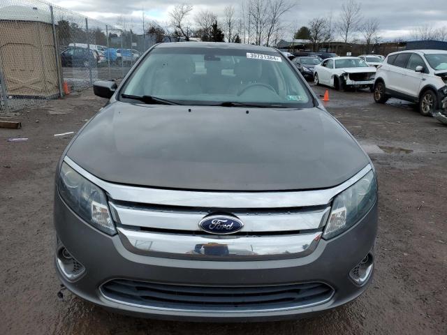 3FAHP0JA4CR314458 - 2012 FORD FUSION SEL GRAY photo 5