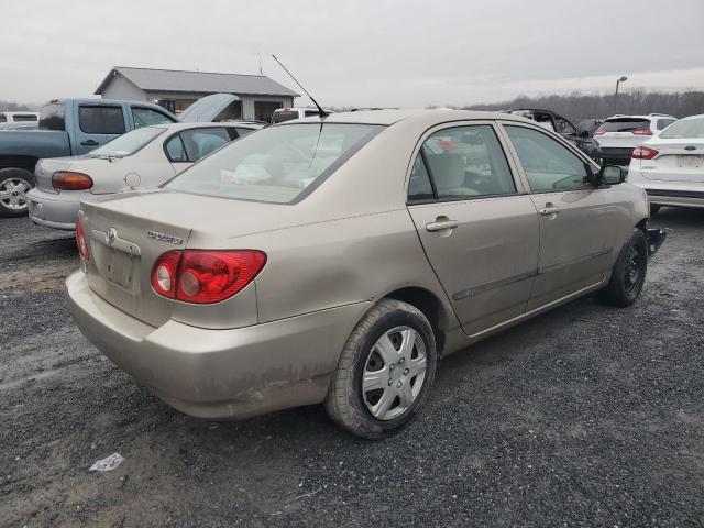 2T1BR32E27C813669 - 2007 TOYOTA COROLLA CE TAN photo 3