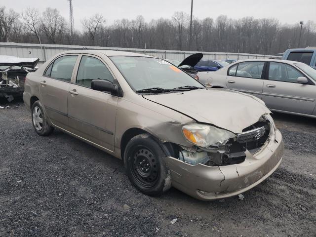 2T1BR32E27C813669 - 2007 TOYOTA COROLLA CE TAN photo 4