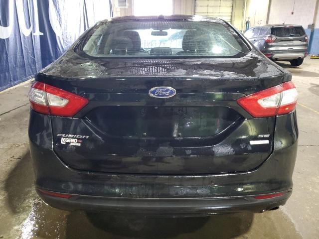 1FA6P0HD7G5134276 - 2016 FORD FUSION SE BLACK photo 6