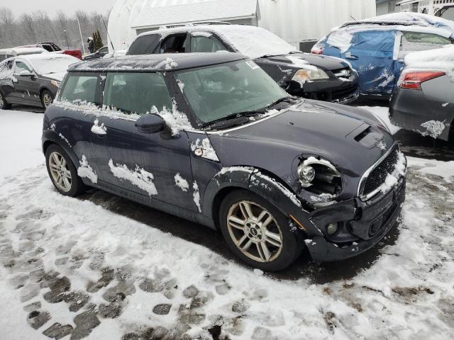 WMWSV3C50DT392496 - 2013 MINI COOPER S GRAY photo 4