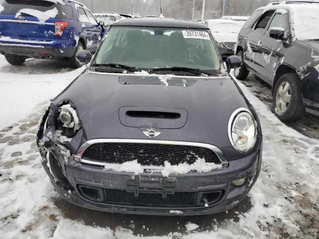 WMWSV3C50DT392496 - 2013 MINI COOPER S GRAY photo 5